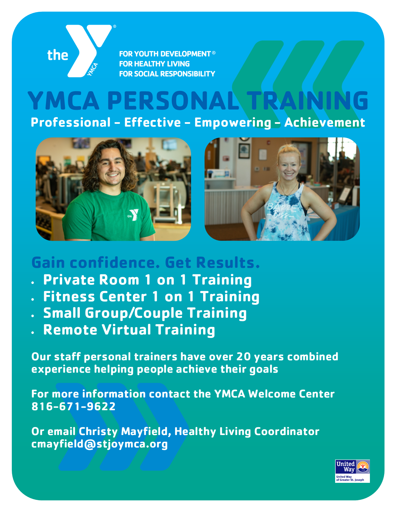 YMCA Personal Training St. Joseph YMCA